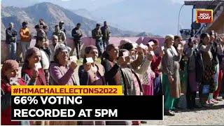 Himachal Pradesh Election 2022: Polling Concludes, 66% Turnout Till 5PM