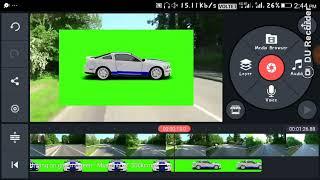 How to edit videos using kine master Chroma key effect