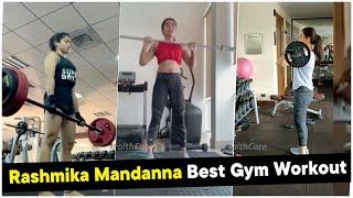 Rashmika Mandanna Best Gym Workout | Telugu Actress GYM Workout Full Video | Socialpost Healthcare