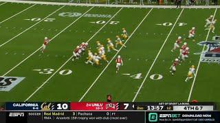 UNLV shovel pass fake punt leads to TD vs Cal