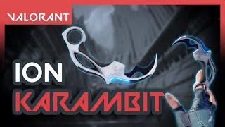 Ion Karambit - VALORANT skin concept