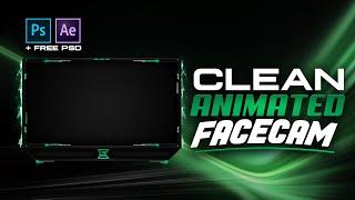 PS/AE: Animated Facecam Overlay Tutorial (FREE TEMPLATE) - Tutorial by EdwardDZN