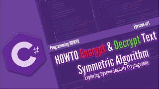 How to encrypt decrypt string in c# | C# Tutorial