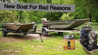 My New Reaper Duck Boat, Plan For My Wrecked Boat and Tohatsu Outboard Mods