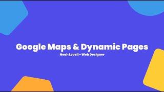 Multiple location pins on a Google Map element on a Wix dynamic item page