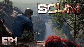 SCUM - Our First Day on the Island - Singleplayer - Ep1