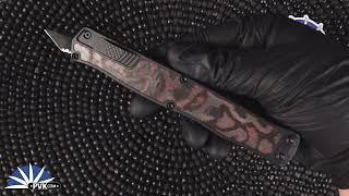 Heretic Knives Cleric II Tanto Magnacut DLC red camo carbon