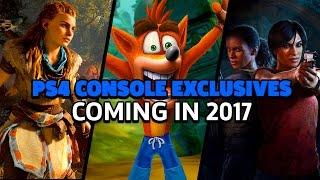 PS4 Console Exclusives Confirmed for 2017