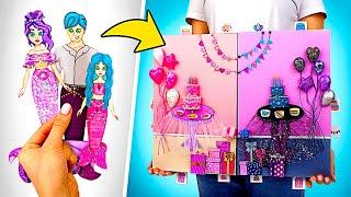 Coolest Birthday Party for Paper Mermaid | DIY by Slick Slime Sam Live