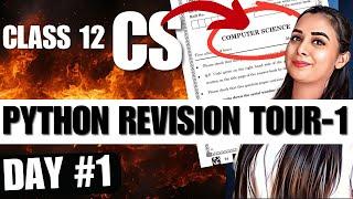 Day 1 | Python Revision Tour (Part - 1) | CBSE Class 12 Computer Science(083) #class12CS #class12