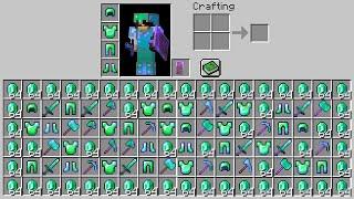 Minecraft UHC but you can craft any item from emeralds...
