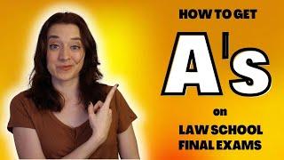 How to Study for Law Exams | As on Law School Finals!