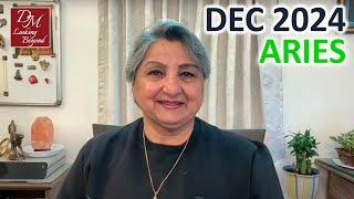 ARIES December 2024 Astrology Horoscope