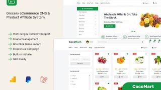 CocoMart - Laravel eCommerce Script [Single Vendor] × EpikTheme