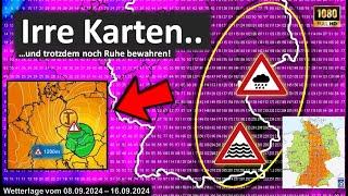 Irre Karten und große Unsicherheiten: Der Grat zwischen aktuer Hochwassergefahr und Dauerregen