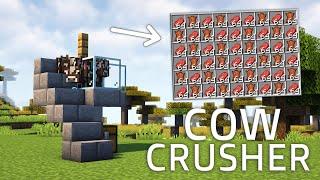 Minecraft EASY Cow Crusher! Tutorial [1.20+] Java