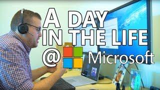 An Average Day in the Life of A Microsoft Employee