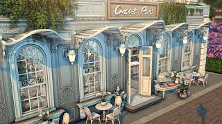 Parisian bakery || The Sims 4 Speed build
