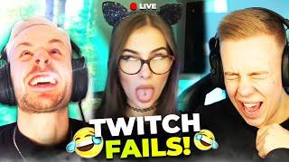 Die BESTEN deutschen TWITCH FAILS - Nicht lachen CHALLENGE mit Avive (so ein Loser)