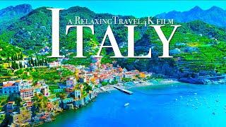 Italy 4K - Relaxing Travel Film with Calming Music (Piano Version Video)