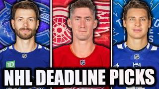 PREDICTING THE ENTIRE 2025 NHL TRADE DEADLINE!