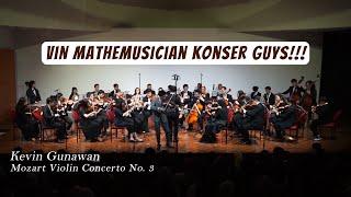 [VIN KONSER!!!] Mozart Violin Concerto no 3 | Orkes Komunitas Concordia | Goethe Institut | Deza A.