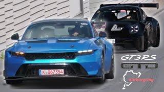 Porsche 911 GT3 RS gegen Ford Mustang GTD – Ein Kampf der Rennstrecken-Titanen