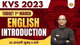 KVS JSA CLASSES 2022 | KVS NON-TEACHING ENGLISH INTRODUCTION CLASS | BY RAM SIR
