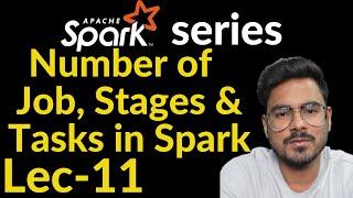 Spark Job, Stages, Tasks | Lec-11