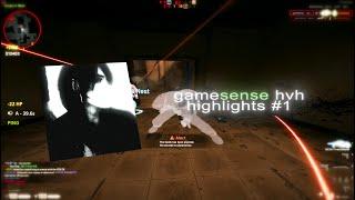 2x2, 4x4 gamesense/skeet HvH Highlights #1