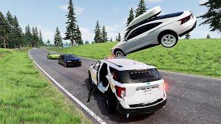 Cars VS Traffic Accident #12 High Speed Cars Crashes - BeamNG Drive