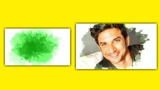 New Best green screen ink splatter photo slideshow  Effect // ASHU Shakya