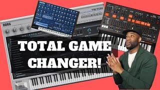 KORG TRITON VST !! BEST VST EVER?? BETTER THAN OMNISPHERE??? REVIEW AND DEMO! MUST WATCH!! KORG VST!