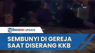 Video Detik-detik saat Warga Sembunyi di Gereja ketika Baku Tembak KKB dan TNI di Intan Jaya