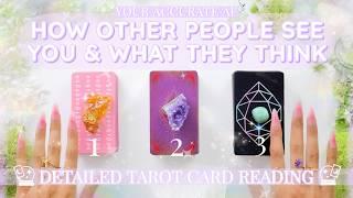 precise, detailed: what people think of you but won't say️pick a card‍⬛tarot reading🪄‍️