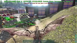 Ark Survival Evolved - the time it takes to render a smaller base...