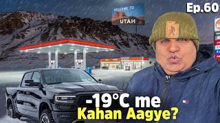 itani SNOW me Kahan Aagye  DENVER to SALT LAKE CITY by Road | Exploring America EP.60