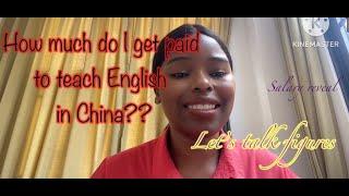 How much are ESL teachers  getting paid in China in 2023??#china #englishteacher #salary  #viral