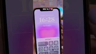 iOS 16  iPhone level up ⬆️ lockscreen & homescreen iOS16 features