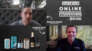 Online Bierverkostung #DrinkAtHome mit Martin Dickie von BrewDog