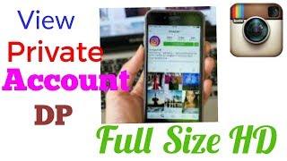 How to View Instagram Profile Picture of ANY Account in FULL SIZE!