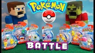 Pokemon Sword and Shield Toy Figure BATTLE! Ultimate Puppet Steve Pokeball Fight