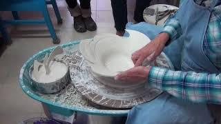 Carving and altering porcelain with Antoinette | TeachinArt