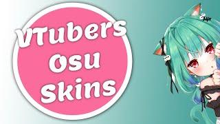 10 Vtubers Osu Skins