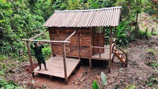 build a kitchen in the forest