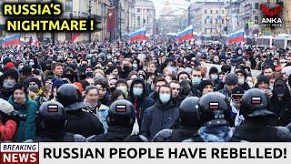 Anti-Putin Demonstrations Are Increasing: Russian Citizens Are Protesting on the Street!