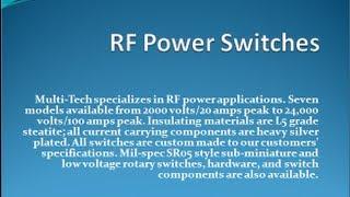 RF Switches