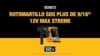 Toolspy Paraguay - ROTOMARTILLO SDS PLUS DE 9/16" (14MM)SIN CARBONES DE 12V MAX* XTREME DCH072