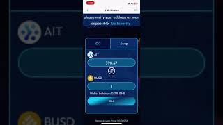 How to Swap/Withdraw AIT tokens airdrop 2023 on Trust Wallet and Binance