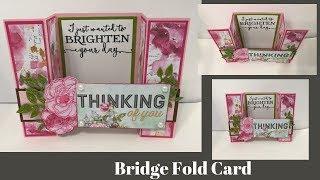 Bridge Fold Card